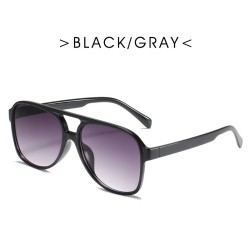 Fashion Black Lens Sunglasses