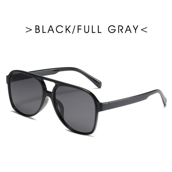 Fashion Black Lens Sunglasses