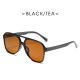 Fashion Black Lens Sunglasses