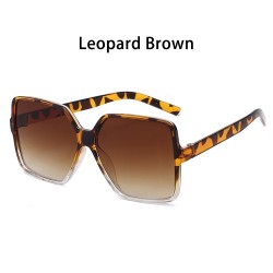 Leopard Brown Sun Glasses Large Sunglasses For Men